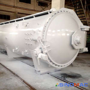 2800X8000mm ASME Approved Rubber Vulcanizating Autoclave (SN-LHGR28)