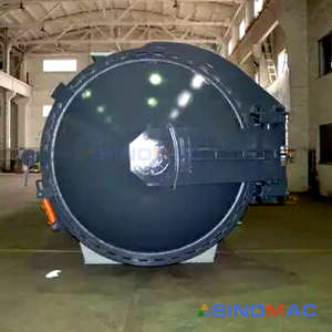 2000X8000mm CE Approved Composite Autoclave for Bonding Carbon Fiber (SN-CGF2080)